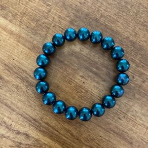 Blue Pearl Bracelet